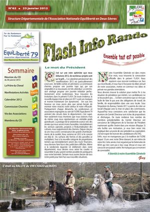 Flash Info Rando n°62