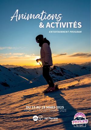 Programme des animations n°7 - Hiver 24/25