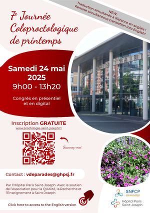 Journée Coloproctologique De Printemps 2025
