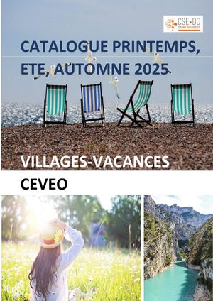 Tarifs CEVEO Catalogue 2025