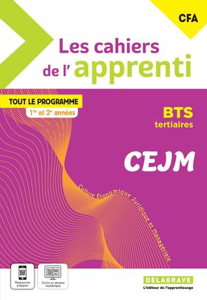 Extrait CEJM 1re et 2e années BTS en CFA - Collection Les cahiers de l'apprenti - 9782206110837