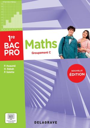 Extrait Maths 1re Bac Pro groupement C - 9782206115948