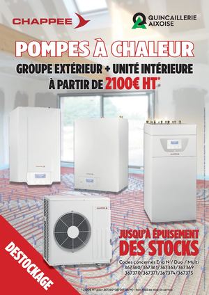 Destockage Chappee Eria