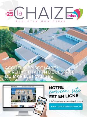 Bulletin municipal Mars 2025 La Chaize-le-Vicomte