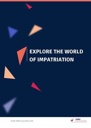 Explore The World Of Impatriation