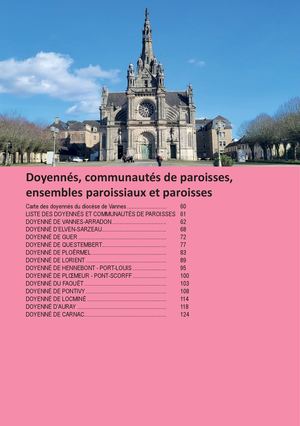 Annuaire diocésain 2025 : les paroisses