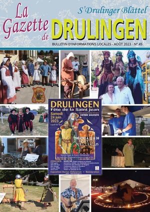 Gazette 45 Drulingen Août 2023