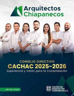 Revista Arquitectos Chiapanecos 01/2025