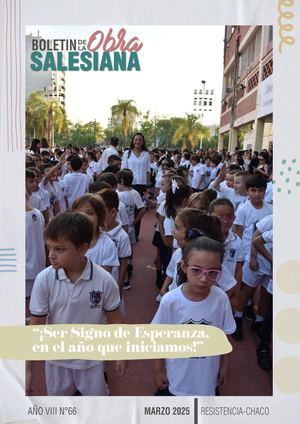 BOLETIN DE LA OBRA SALESIANA DE RESISTENCIA MARZO