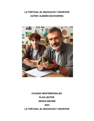 La Tortuga, El Muchacho Y El Escritor Correcto