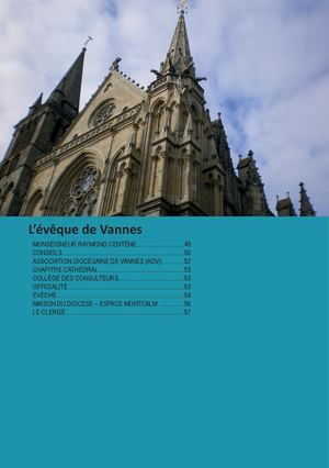 Annuaire diocésain 2025 : L'évêque De Vannes