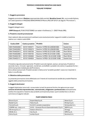 14 Pro Series Regolamento Cashback