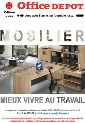 Office Dépôt AVIGNON : Catalogue 2025 Mobilier