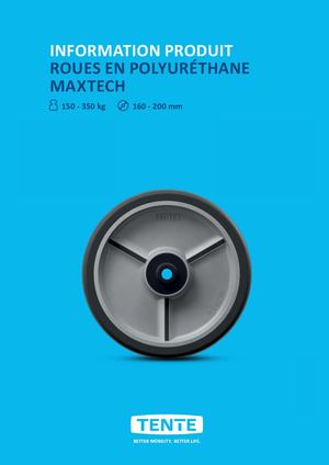 Brochure Roue Maxtech série QSC