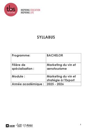 Marketing et stratégie à l'export