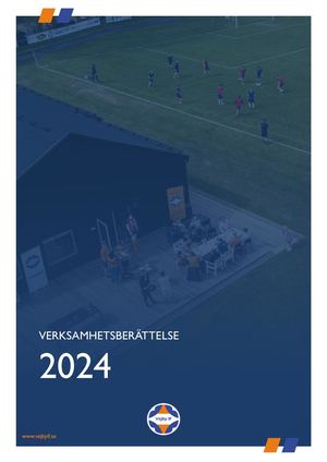 Verksamhetsberättelse Vejby IF 2024