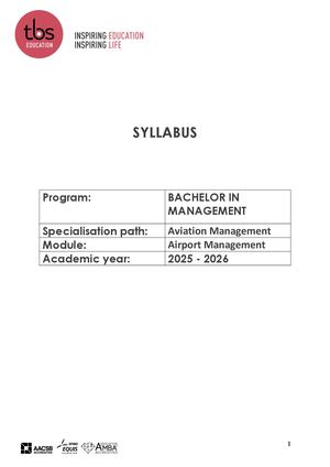 FAM4 - Airport Management