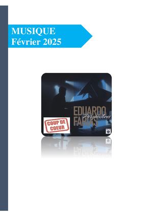 Musique Février 2025