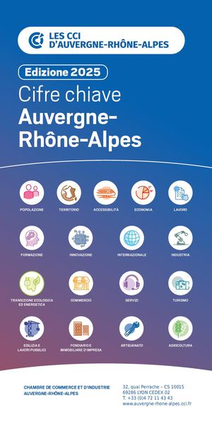 Chiffres Clés 2025 AUVERGNE RHÔNE ALPES Ital Web