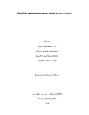 Reconocimiento de los sistemas muscular, óseo y tegumentario (Morfofisiología)