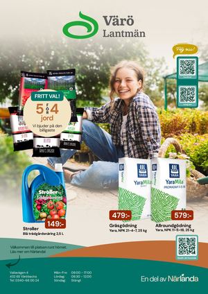 Närlanda Kampanjblad Nr4 2025 Värö Lantmannaförening Ek För