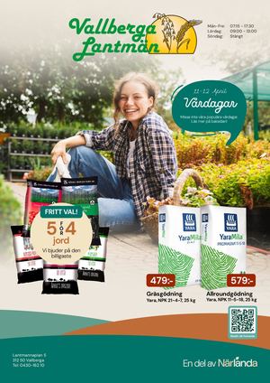 Närlanda Kampanjblad Nr4 2025 Vallberga Lantmän Ek För