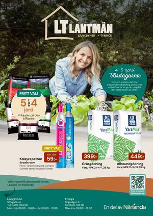 Närlanda Kampanjblad Nr4 2025 Lt Lantmän Ek För , Tyringe