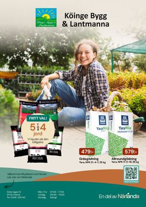 Närlanda Kampanjblad Nr4 2025 Köingeortens Lantmän Ek För