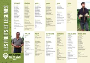 Calendrier A4 Rungis