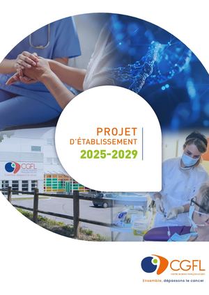 PROJET D'ETABLISSEMENT du CGFL 2025-2029