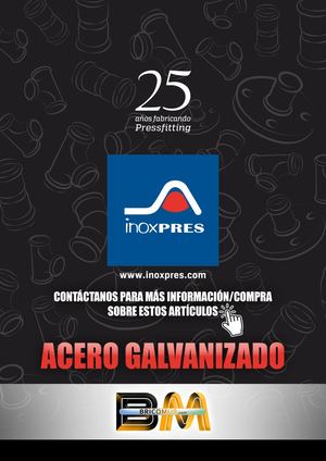 InoxPres Acero Galvanizado 2024 Bricomur