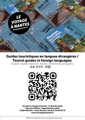 Affiche guides du Voyage à Nantes
