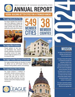 2024 League of Kansas Municipalities Annual Report