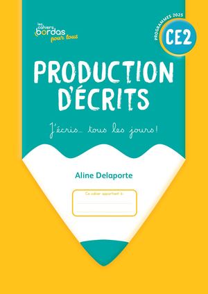 Production d'écrits - CE2