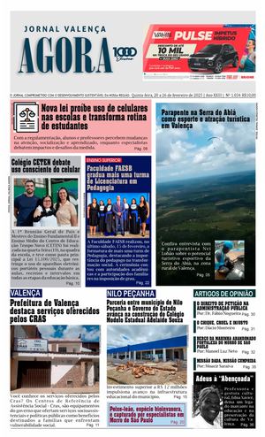 Jornal Valença Agora Edição Nº 1 034
