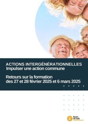 Retours formation Actions intergénérationnelles