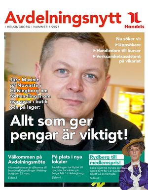 Avdelningsnytt I Helsingborg Nr 1 2025