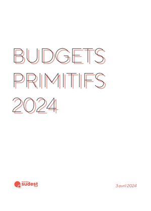 Budget Primitif 2024