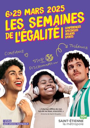 Semaines de l'égalité programme 2025