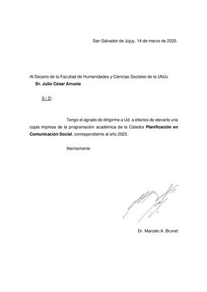 Programa Planificacion En Comunicacion 2025