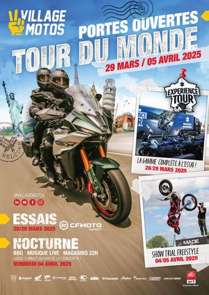 Catalogue PORTES OUVERTES 2025 du Village Motos - Nantes 44700