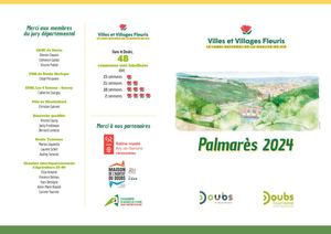 Palmarès 2024 Label Villes Et Villages Fleuris