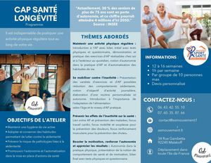 APA - Atelier "Cap santé longévité"