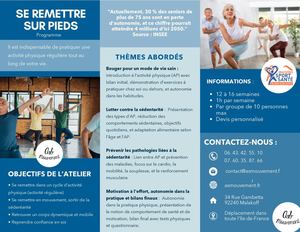 APA - Atelier "se Remettre Sur Pieds"
