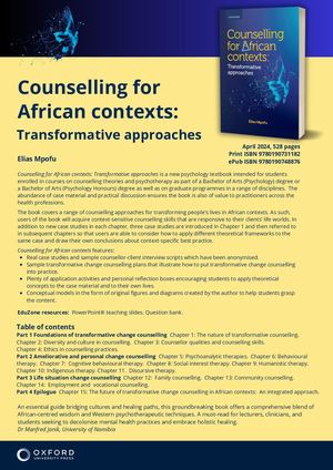 Counselling For African Contexts
