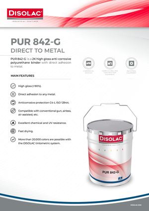 Disolac Product Sheet PUR 842 G - EN