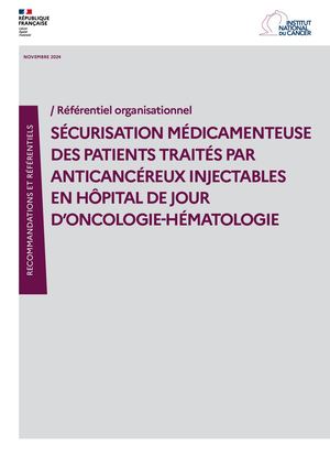 Référentiel Sécurisation Médicamenteuse - INCa