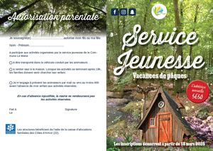 Programme Vacances Avril 25