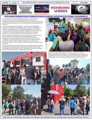 Pistav8esymas La Revista 14 De Marzo 2025