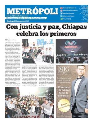 Metrópoli Domingo 16 De Marzo 2025